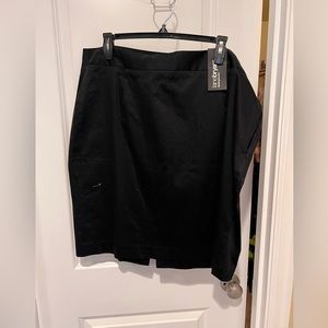 Lane Bryant, black pencil skirt, size 18